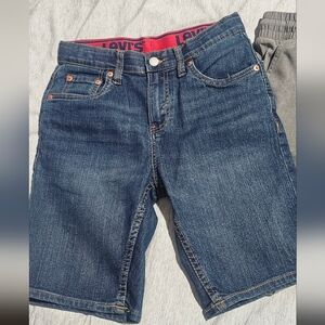 3 Differnet Shorts Grey Shorts, 2 Pairs Of Black Sh9rts.  Bundle..for 20